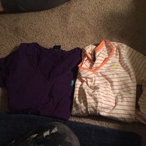 Polo Short Sleeve and Long Sleeve Tees